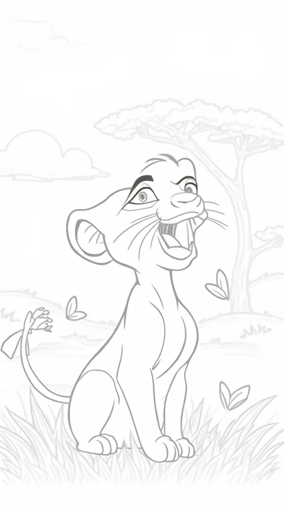 coloriages nala